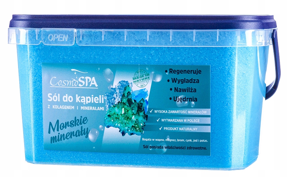 

Uzdrowiskowa Sól Do Kąpieli Z Kolagenem 3KG Zapach