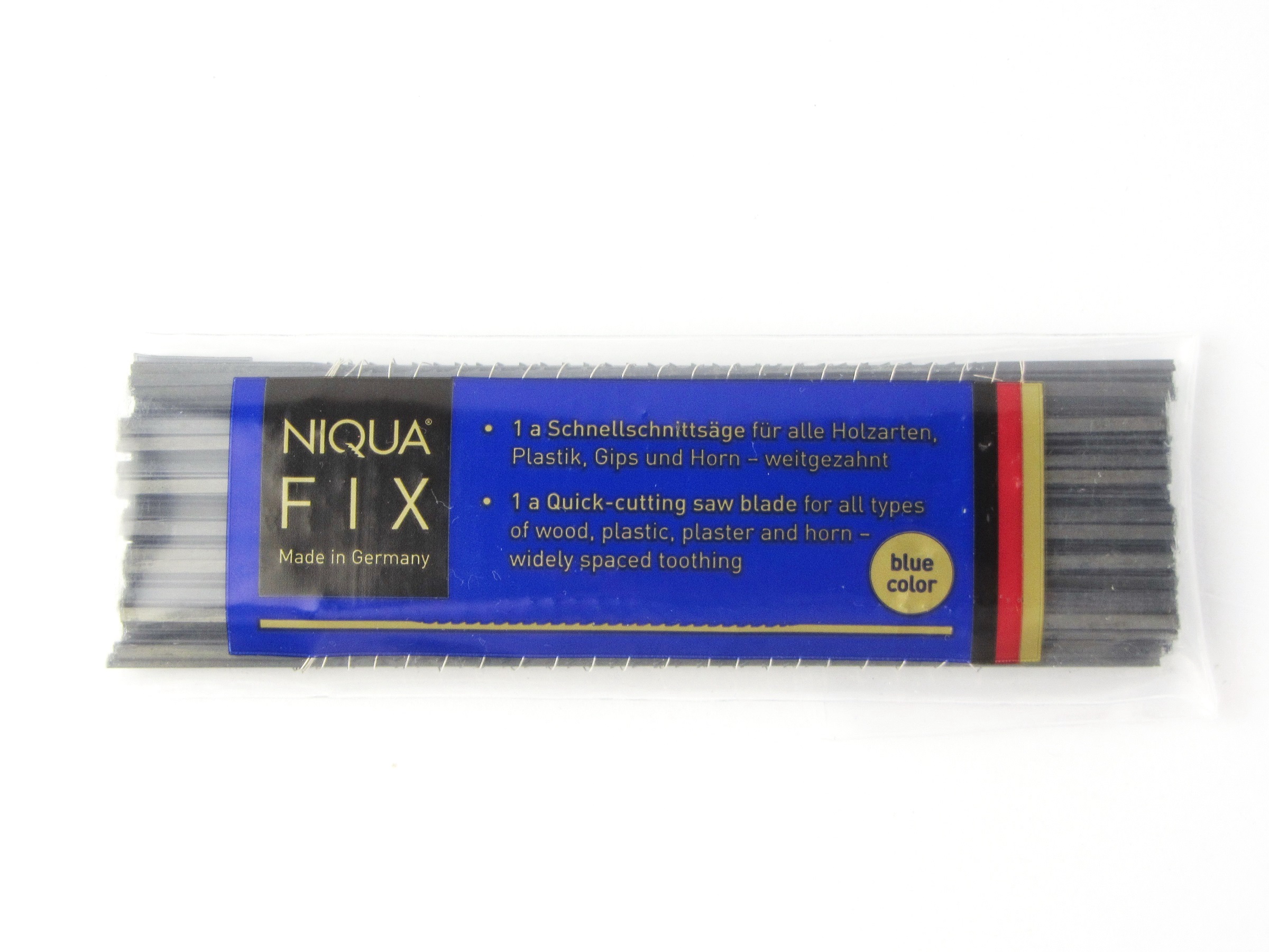 

Brzeszczoty włosowe Niqua Fix Blue N6, 130 mm