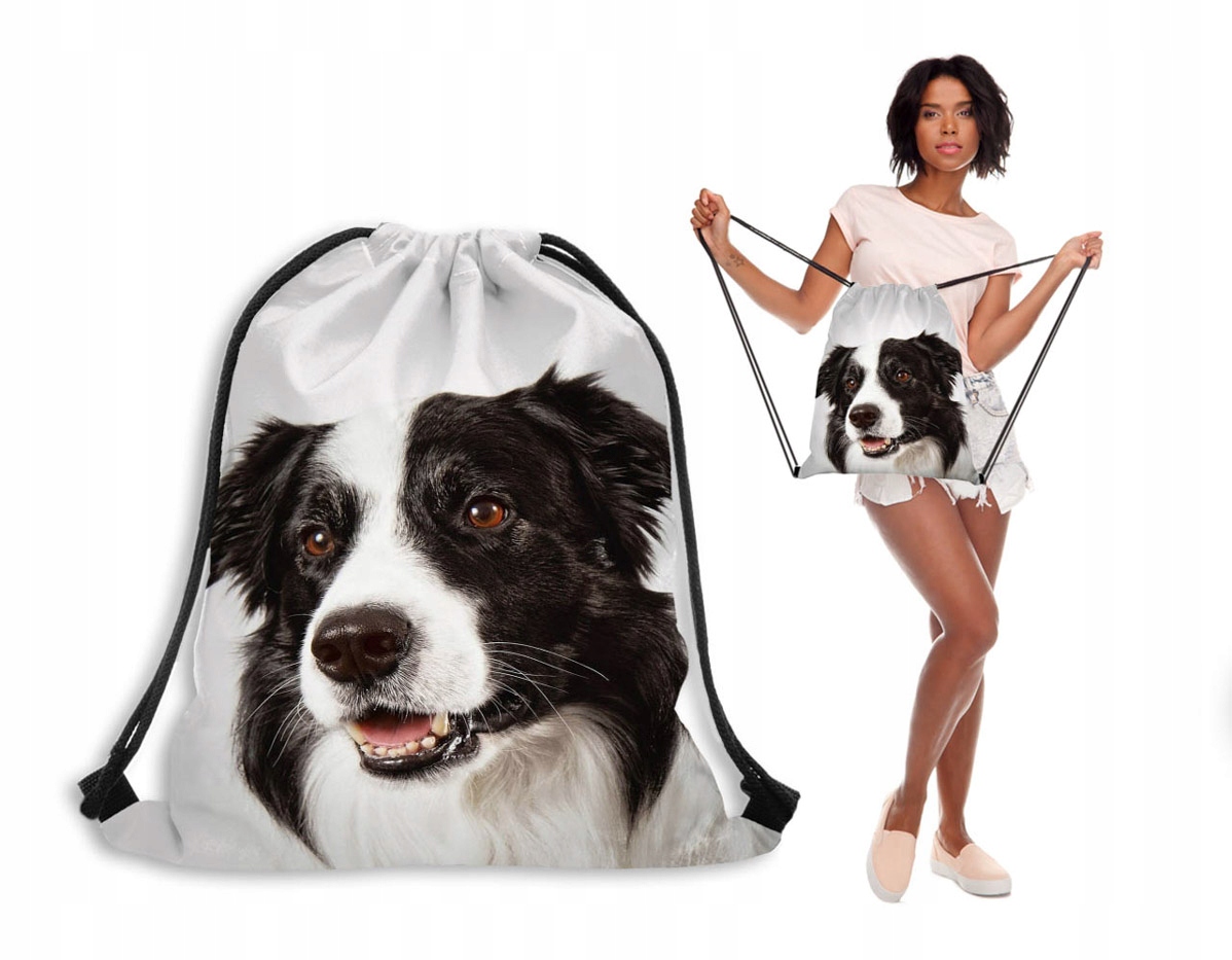 

Worek Plecak Zwierzę Nr 003 Pies Border Collie Pl