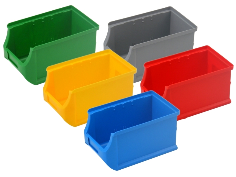 POJEMNIK magazynowy 235x150x125mm Allit czerwony Marka Allit