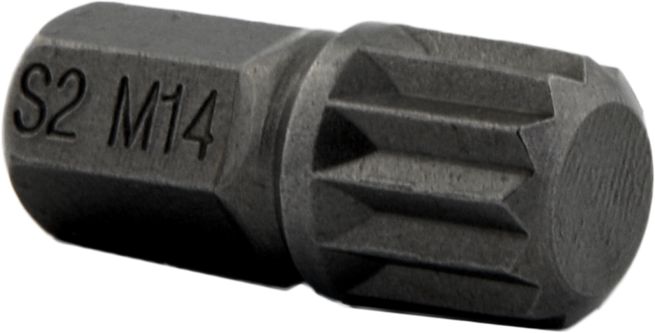 BIT KONCOWKA SPLINE M14 x 30MM S2 10MM 14X30 SZESC
