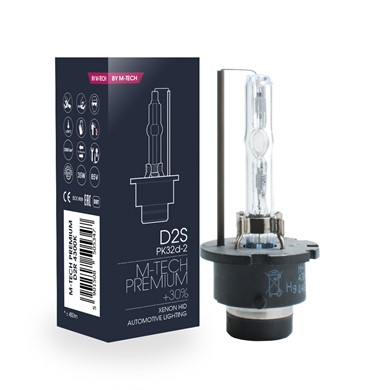

2x Żarnik D2S 6000K +30% światła M-Tech Premium