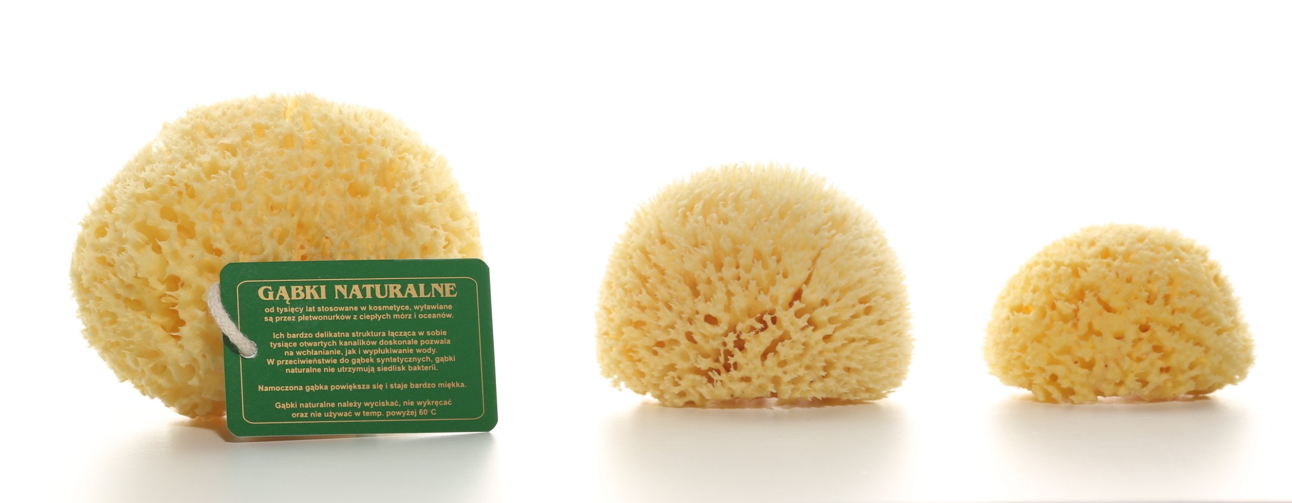 

Gąbka Morska Naturalna Honeycomb Premium Duża