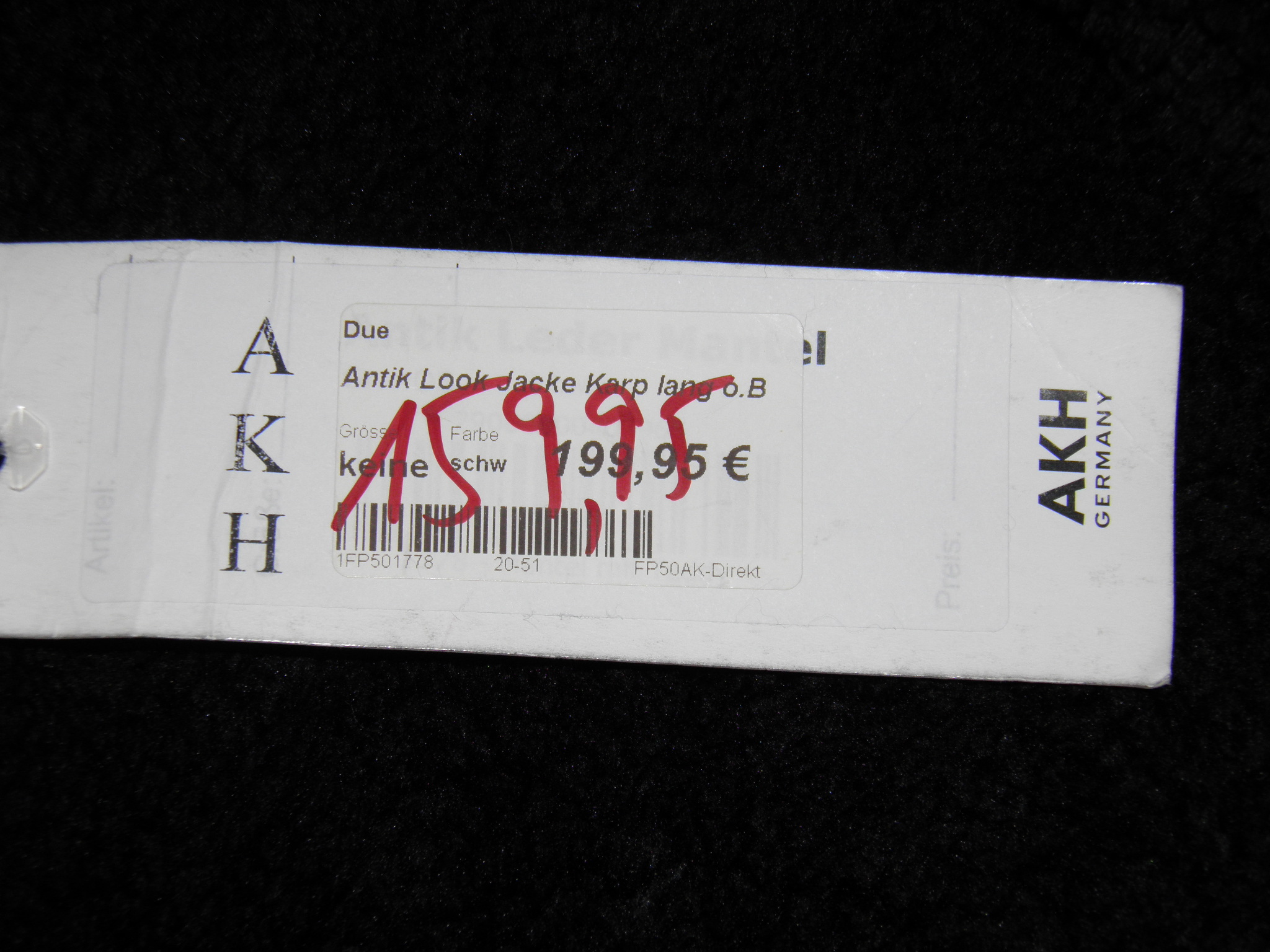 AKH GERMANY EXTRA SZTUCZNY KOŻUSZEK R_3XL Model INNY