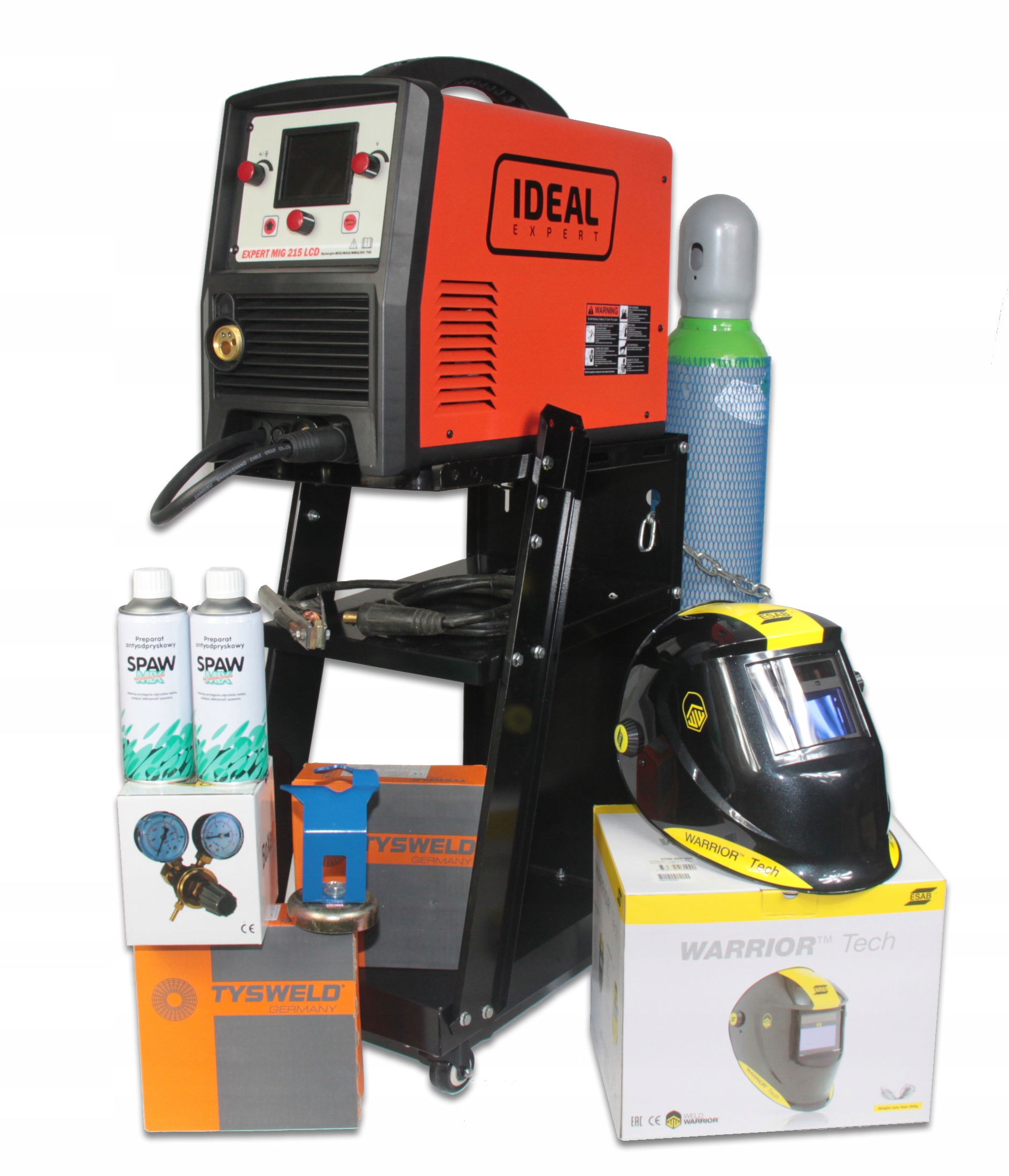 Зварювальний апарат IDEAL EXPERT MIG 215 LCD MIG / TIG