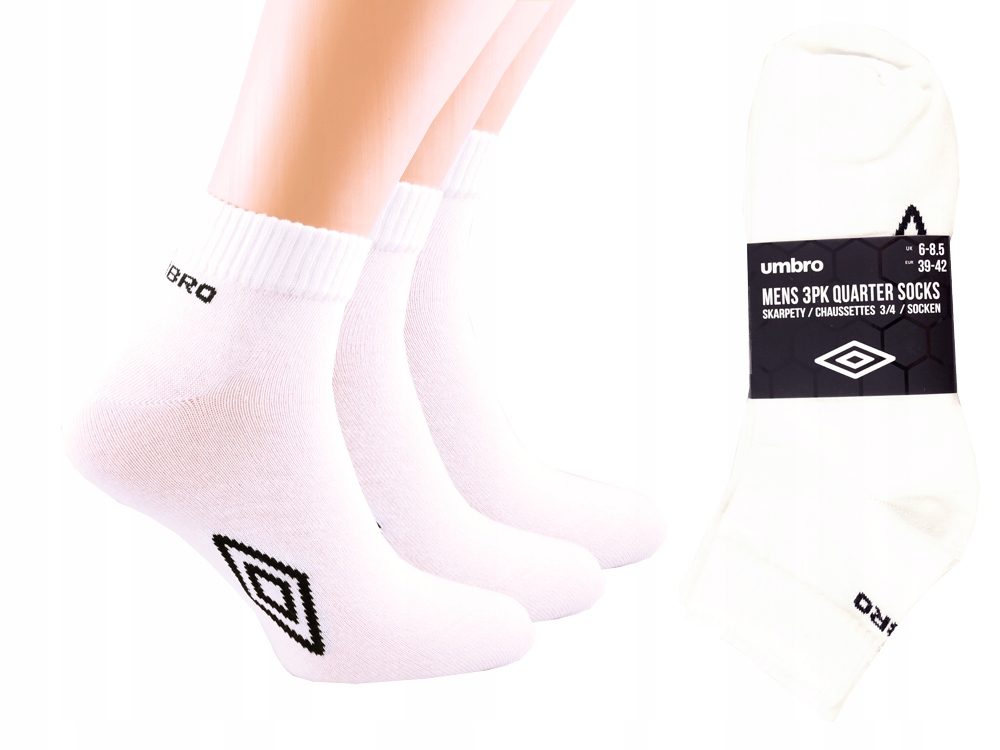 

Skarpety Umbro Quarter 3-PAK - 39-42