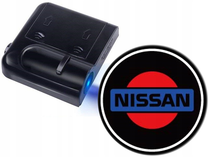 

Światła Led Powitalne Logo Nissan Bezprzewodowe 3D