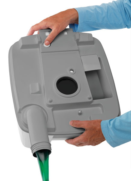 ТУРИСТИЧЕСКИЙ ТУАЛЕТ QUBE XG 21L ТЕТФОРД + ЖИДКОСТИ Вес: 3.9 кг