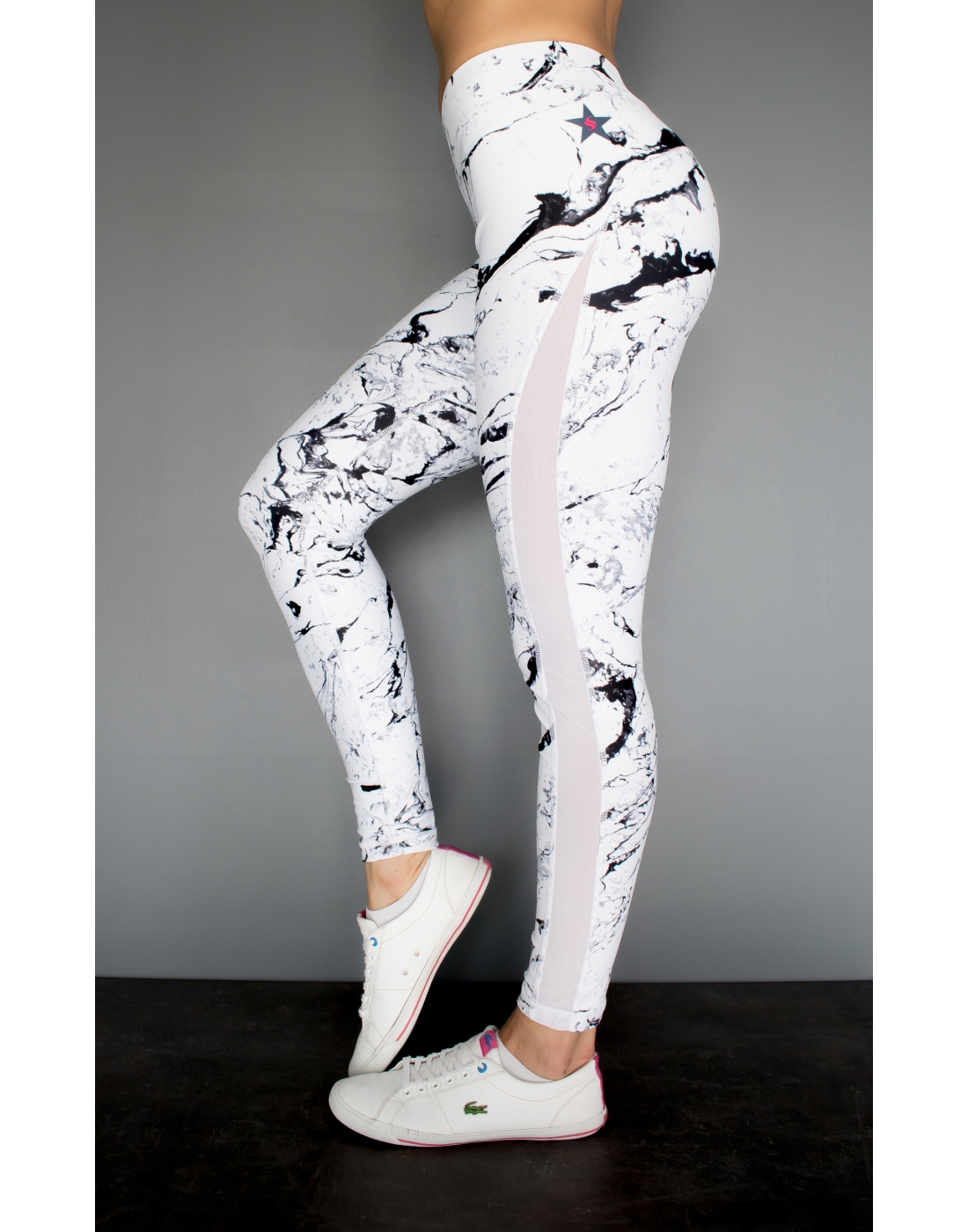 LEGGINSY SHAPESTAR - MARBLE STAR XS Marka inna