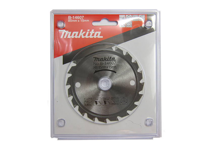 

Makita HS301 HS300 Tarcza B-14607 85mm x 15mm 20z