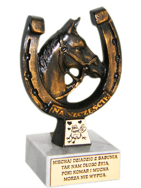 

Statuetka podkowa Babcia i Dziadek