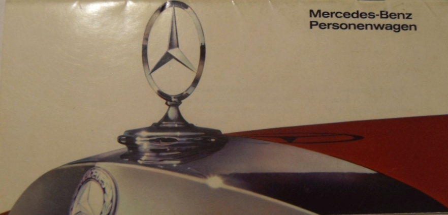 Проспект 1967 каталог папка MERCEDES personenwage