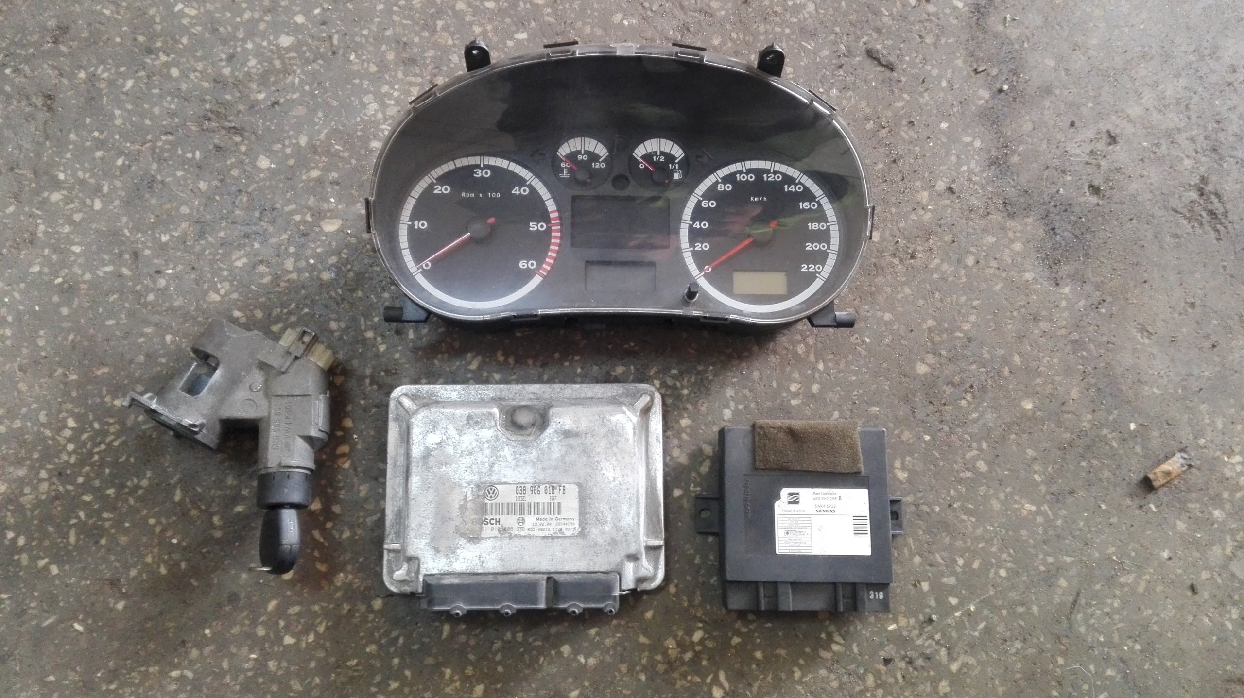 СТАРТОВЫЙ КОМПЛЕКТ IBIZA CORDOBA II FL 1.9 TDI AGR