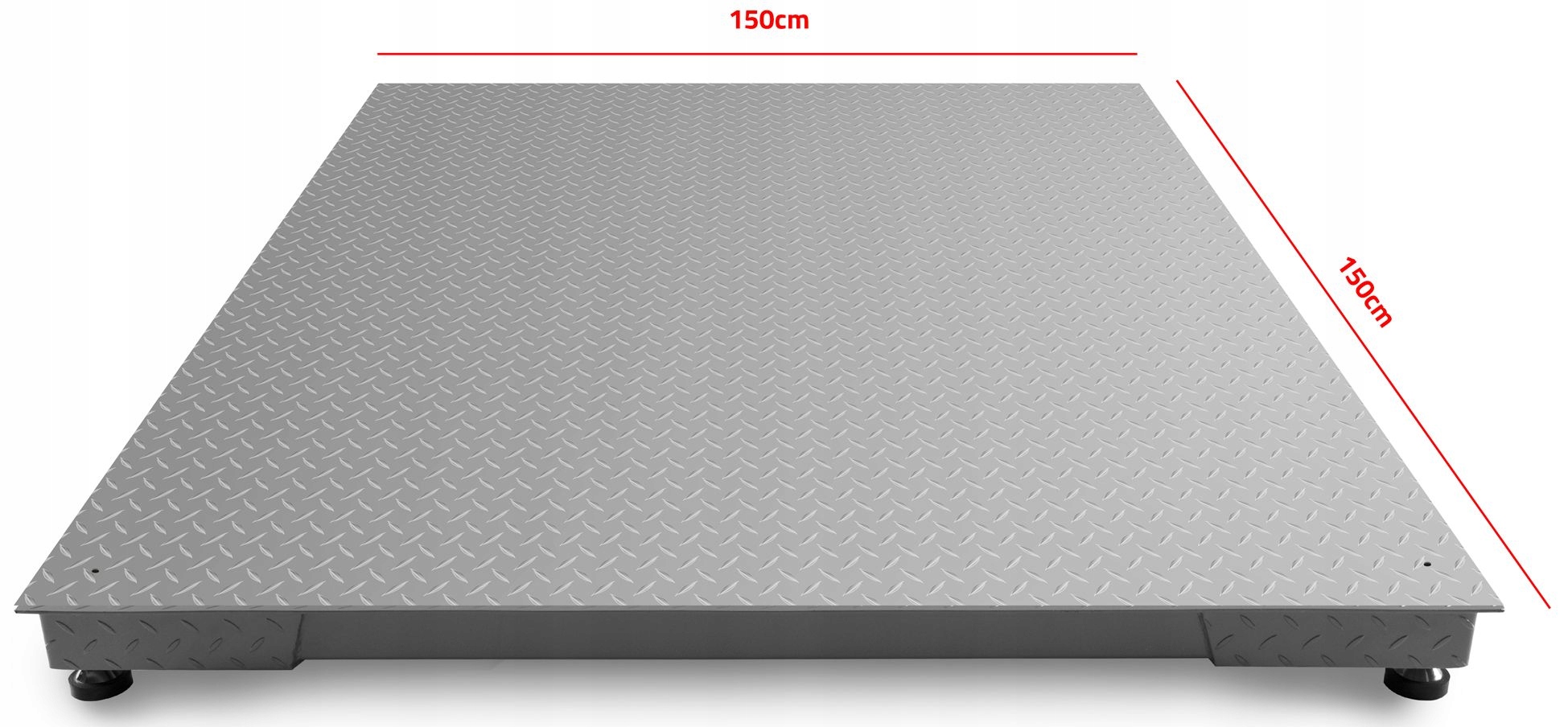 WAGA PLATFORMOWA PALETOWA LEGALIZACJA 1,5x1,5m 5T Rodzaj wagi Platformowa