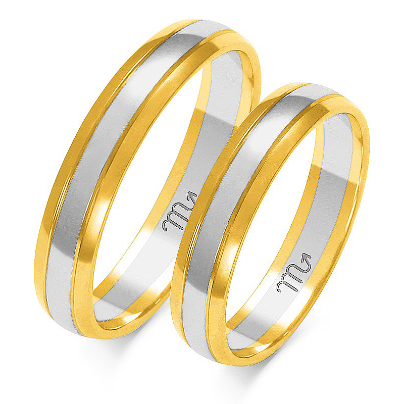 Zlaté 14K Svatební G 0,9 Model A-210