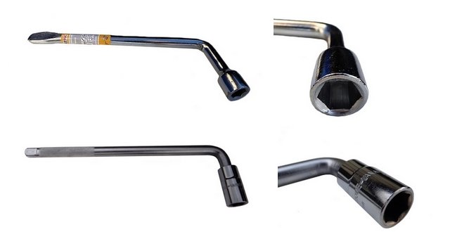 SET OF LEVERS 1T + WHEEL WRENCH + COVER