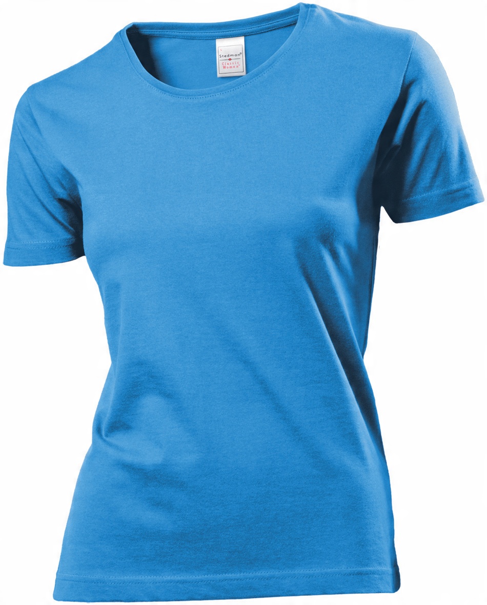 

T-shirt damski Stedman Classic St 2600 r. L błękit