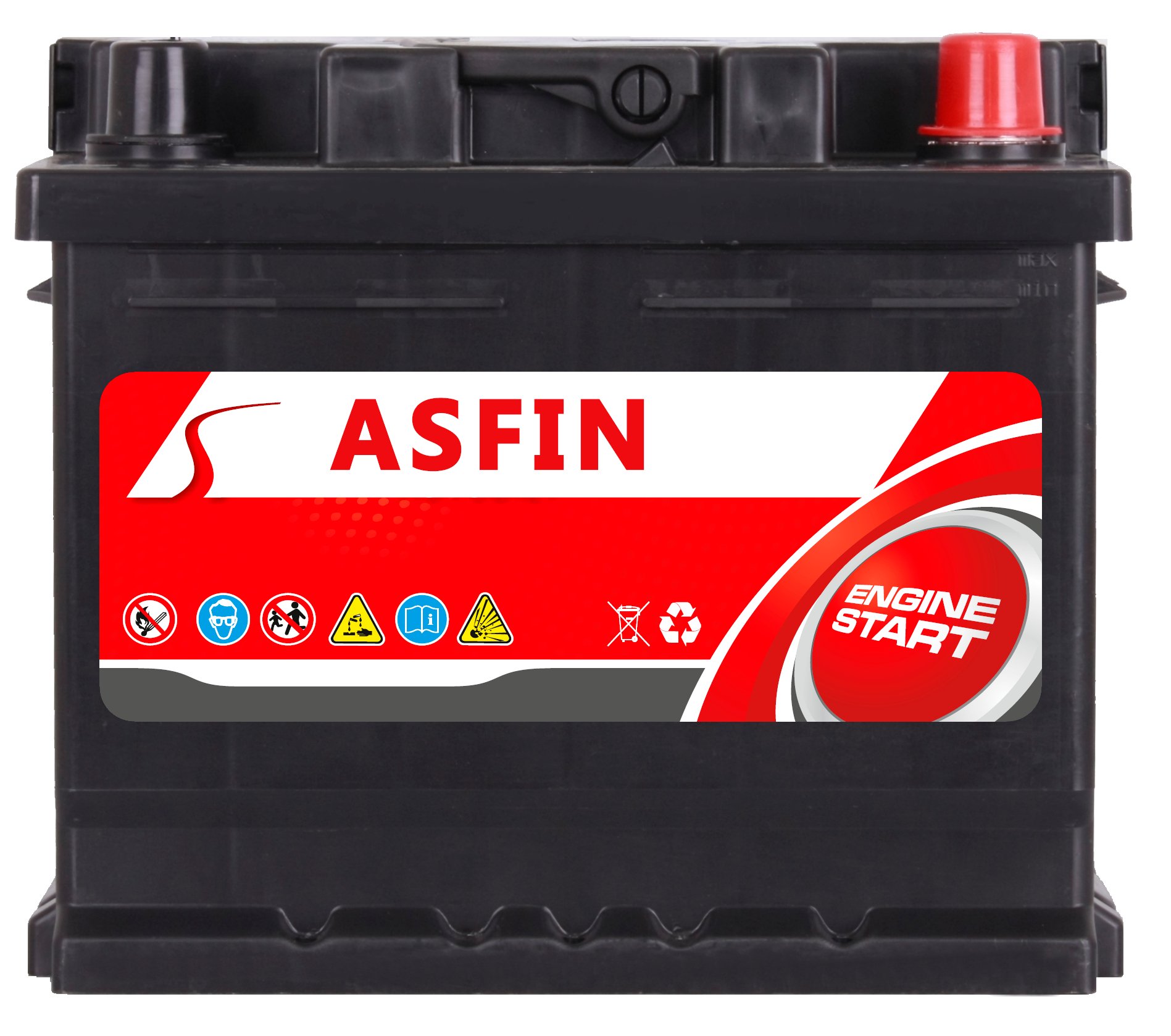 Akumulator ASFIN 12V 50Ah 470A (EN)