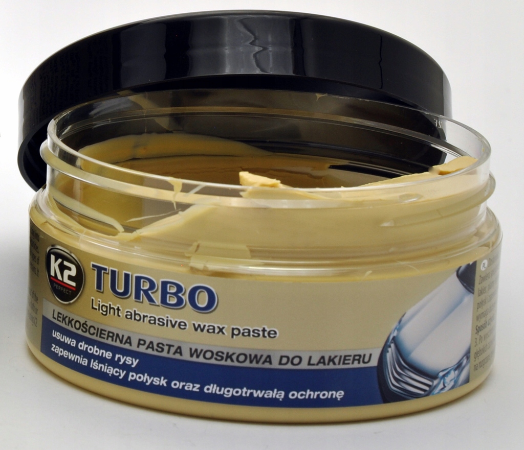 K2 TURBO TEMPO 250G pasta woskowa lekkościerna Rodzaj polerowanie lakieru