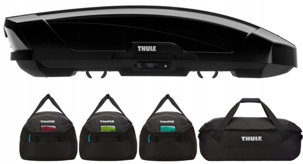 Коробка багажник Thule Motion XT XL черный + сумки 8006