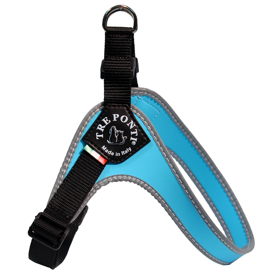 

Szelki małe 43-58 cm Tre Ponti Easy Fit niebieskie