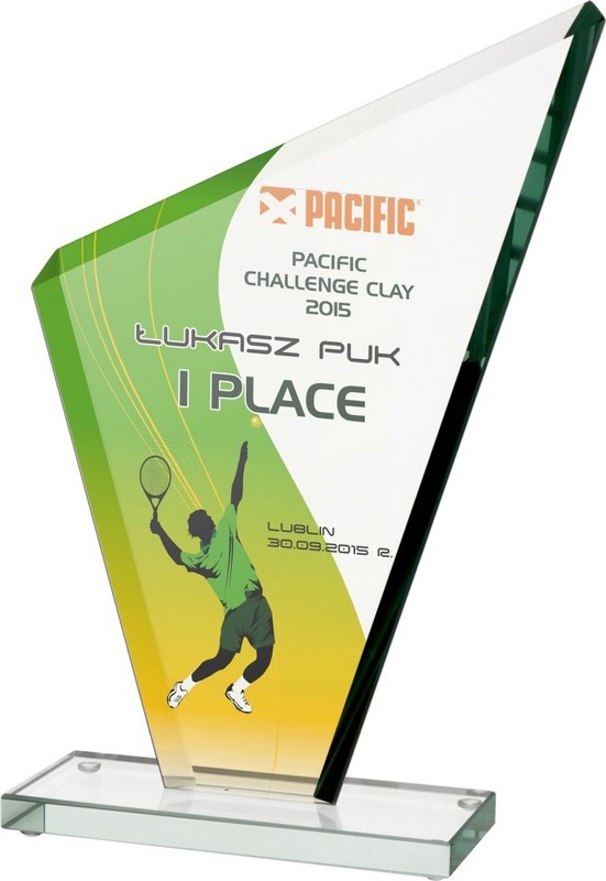 Originální skleněná soška s potiskem – 29 Cm