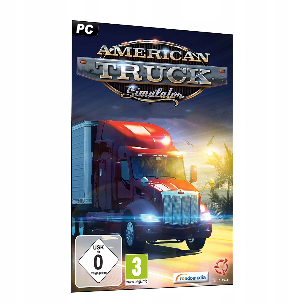 American Truck Simulator + 2 DLC STEAM KEY - docom.com.ua