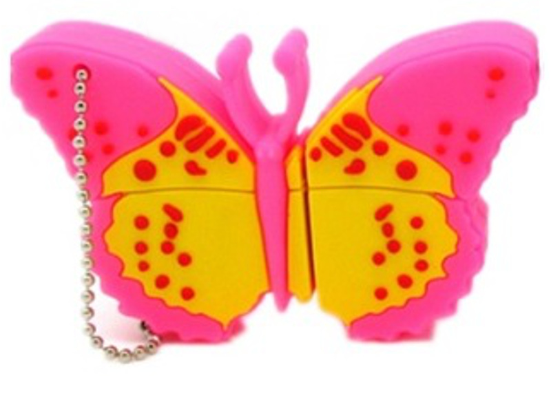 

Pendrive 8 Gb 3.0 Usb Motyl Motylek Różowy Owad