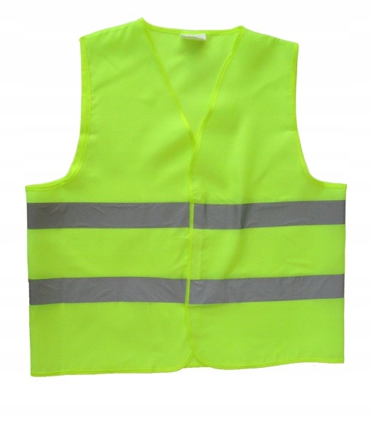 Kamizelka odblaskowa ostrzegawcza żółta zielona XL Marka Carcommerce