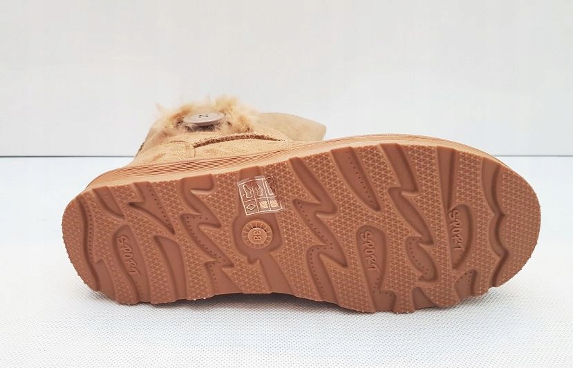 BRĄZOWE ESKIMOSKI ŚNIEGOWCE BUTY MUKLUKI BOTKI 36 Kolor brązowy