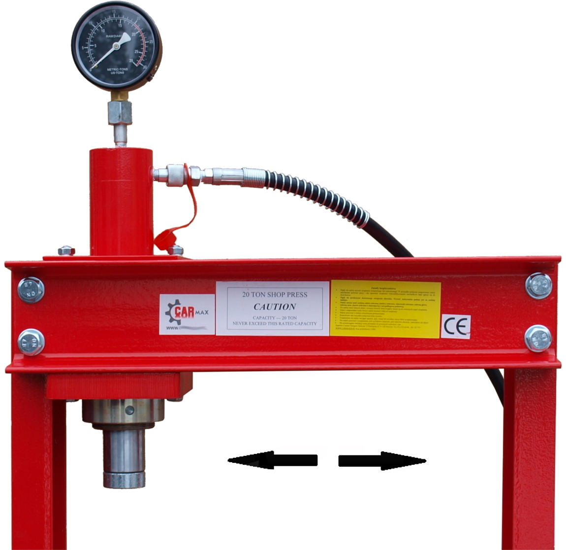 PRASA 20T HYDRAULICZNA PNEUMATYCZNA PRZESUWNY TLOK EAN 5903815220173