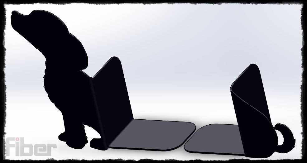 Podpórka do książek - PIESEK - model 3003 Kod producenta 3003