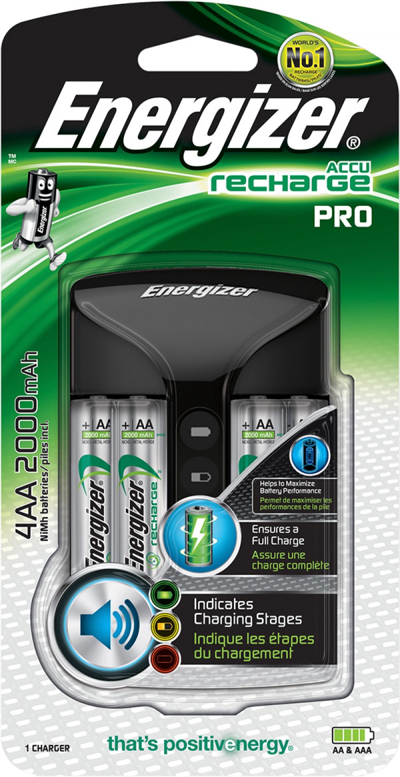 

Ładowarka Energizer Pro Charger + 4 Akumulatorki