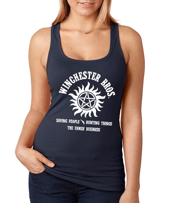 

Supernatural Winchester Bokserka Top Damski - XL