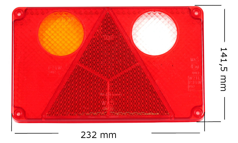 стекло фонаря прицепа. стекло заднего фонаря schmitz. стекло фонаря прицепа. стекло фонаря прицепа шрп 410. рассеиватель фонаря задний 0030-10 man.