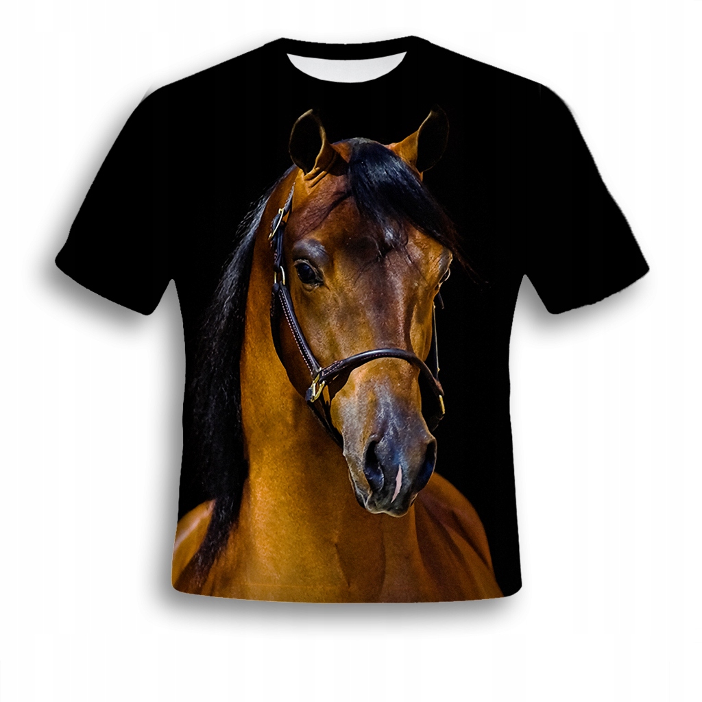 

Koszulka Fullprint T-shirt Koń L Grafika Polska