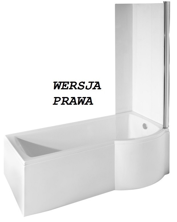 BESCO PMD WANNA Z KABINĄ 170x70 INSPIRO PARAWAN/EM Marka Besco