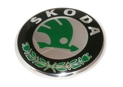 EMBLEMAT ZNACZEK SKODA PRZÓD ORYGINALNY