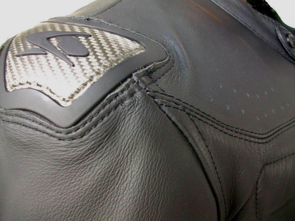 KOMBINEZON MOTOCYKLOWY SKÓRZANY SPYKE WIRE CZARNY SPORT TOURING R. 48 Rozmiar S