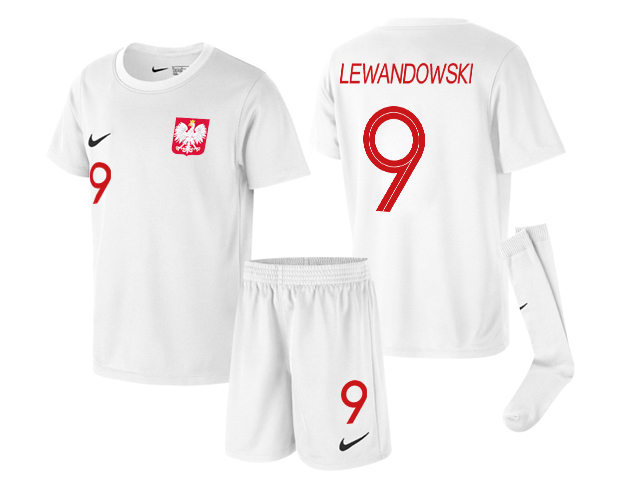 Fotbalový Dres Nike Polský Lewandowski 96-104