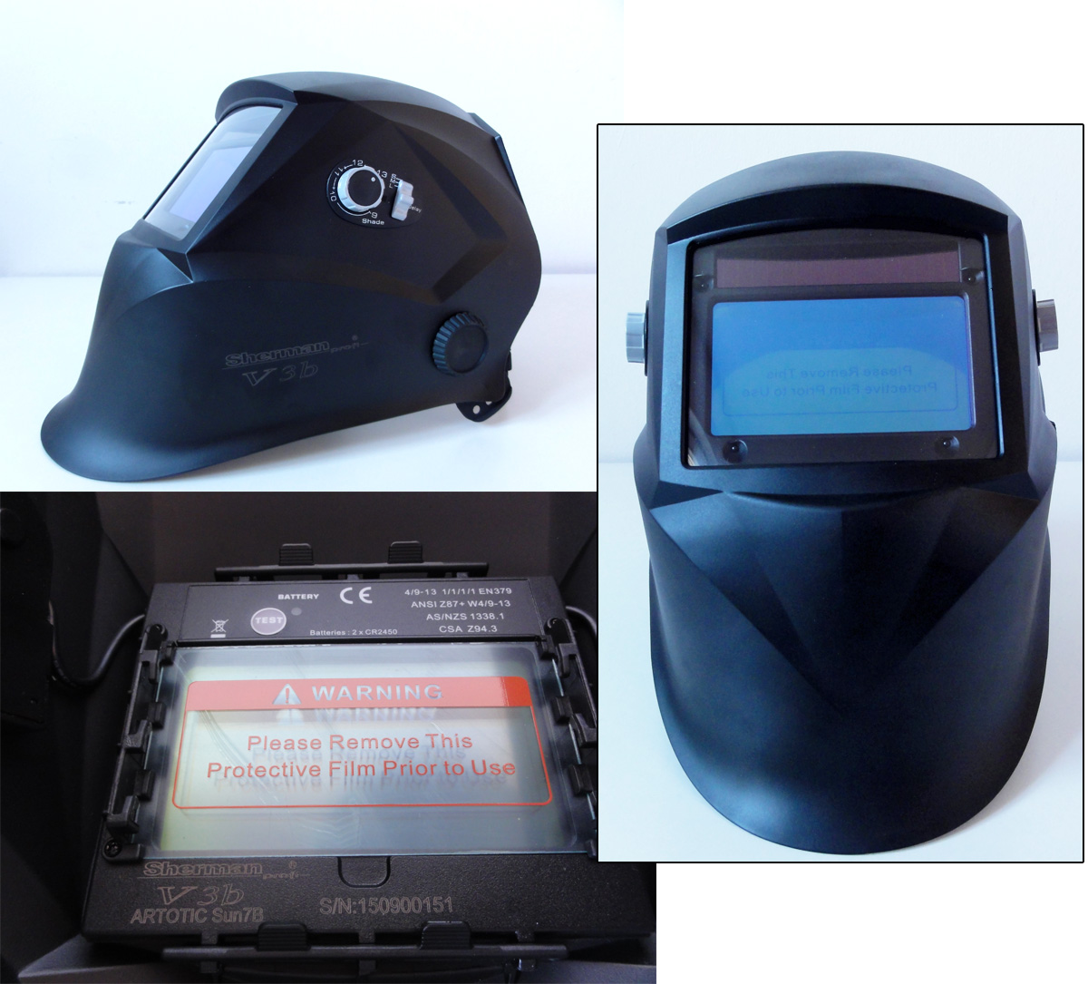 MASKA SPAWALNICZA PRZYŁBICA SAMOŚCIEMNIAJĄCA LCD EAN (GTIN) 5904624000055