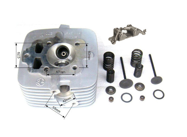 321 - Новая головка клапаны квадроцикл ATV 200 250 Башан Loncin