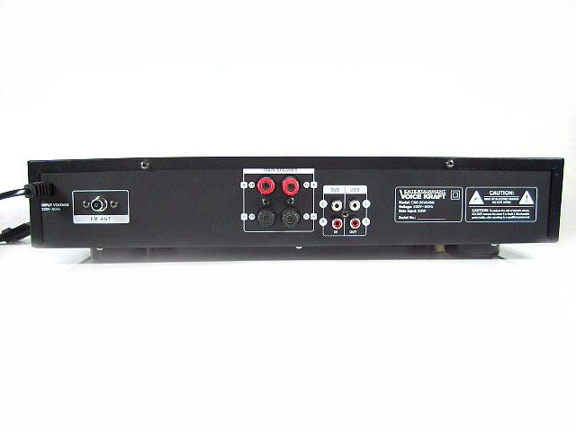 ZESTAW KARAOKE 600W MIKROFONY BEZPRZEWODOWE +KABLE Wysokość produktu 14 cm