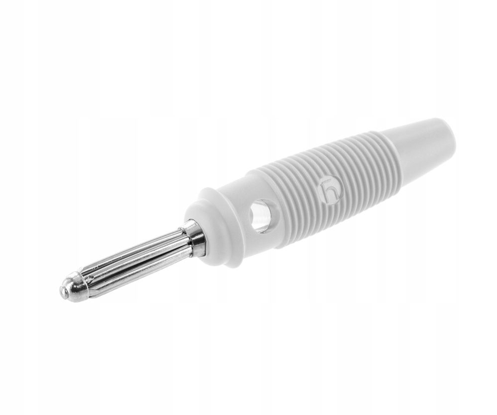 

Wtyk Bananowy 4MM Hirschmann Biały Oryginalny