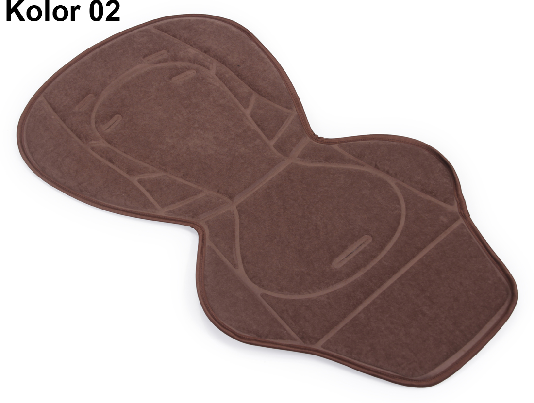 WYPROFILOWANA ODDYCHAJĄCA WKŁADKA DO WÓZKA FOTELIK Marka Didibaby