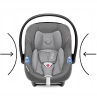 CYBEX FOTELIK ATON M I-SIZE 0-13 KG LOVE RED Informacje dodatkowe i-Size