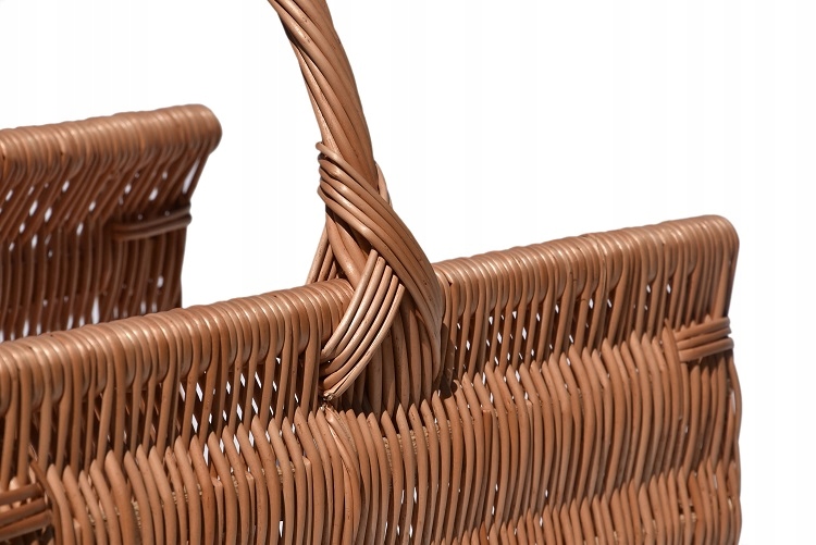 Wiklinowy kosz na drewno do kominka 60cm WIKLINA Kod producenta KWD17