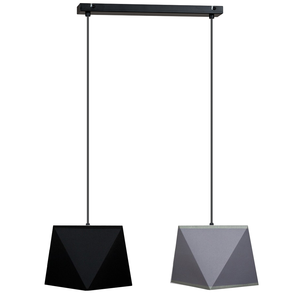 Moderní závěsná lampa Abażur 3D diamant