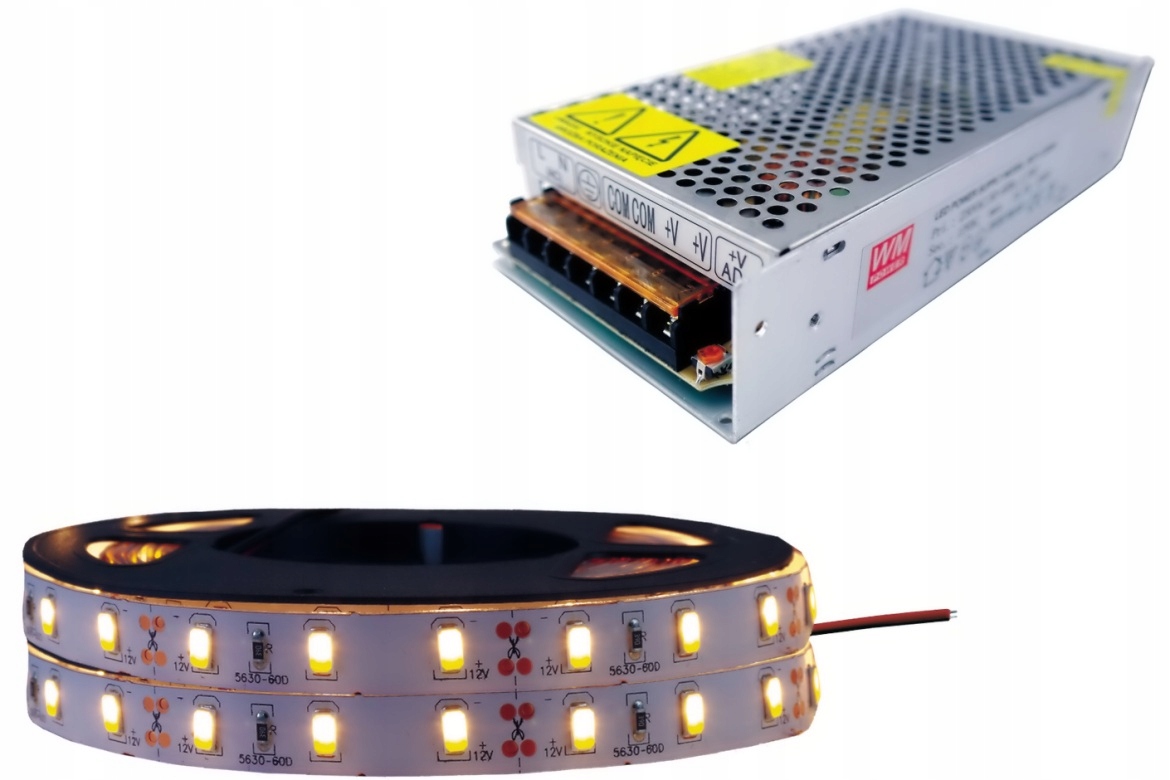 Set Led pásek podsvícení bílá Teplá 10 m