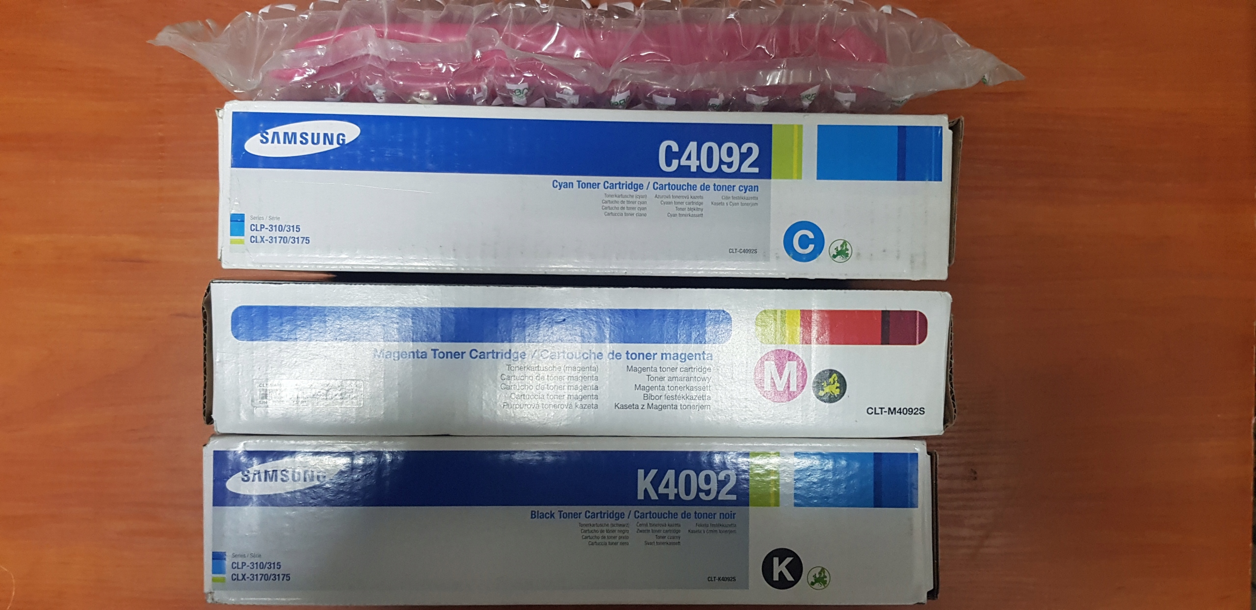 Komplet Tonerów CLT-P4092C Do CLP-310 CLP-315 Nowe